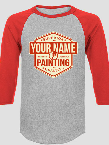 Painting : Printed Raglan Shirts