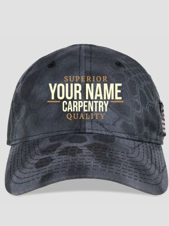Carpentry : Embroidered Kryptek Tactical Camo Hats