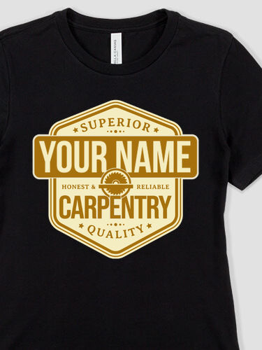 Carpentry : Premium Ladies T-Shirts