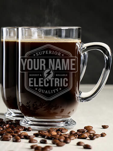 Electric : Coffee Mugs - Engraved