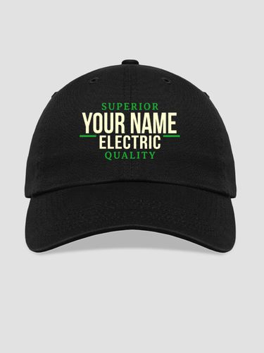 Electric : Embroidered Baseball Hats