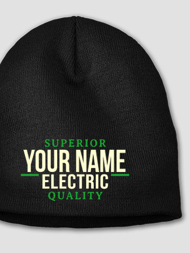 Electric : Embroidered Beanies