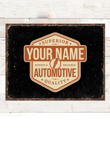 Automotive : Tin Signs