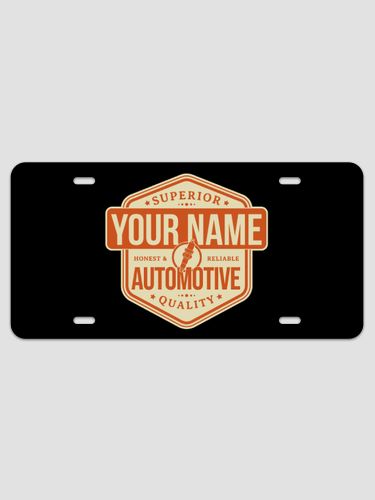 Automotive : License Plates