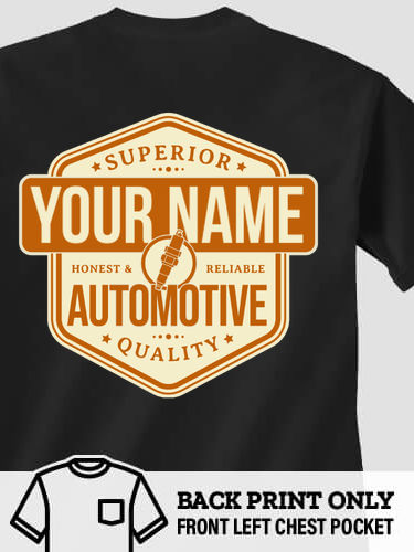 Automotive : Printed Pocket T-Shirts