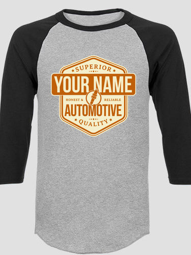 Automotive : Printed Raglan Shirts