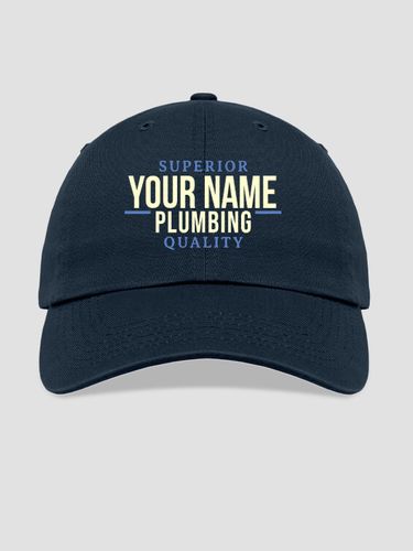 Plumbing : Embroidered Baseball Hats