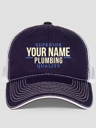 Plumbing : Embroidered Trucker Hats