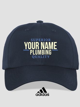 Plumbing : Embroidered Adidas&reg; Hats
