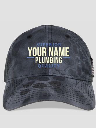 Plumbing : Embroidered Kryptek Tactical Camo Hats