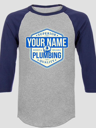 Plumbing : Printed Raglan Shirts