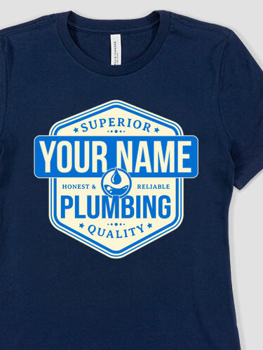 Plumbing : Premium Ladies T-Shirts