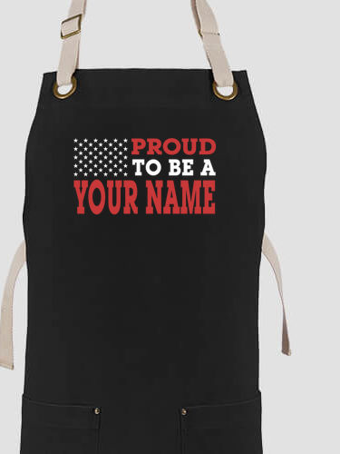 Family Flag : Printed Canvas Work Aprons