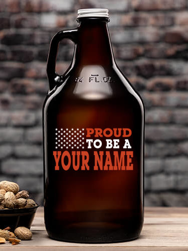 Family Flag : Beer Growlers - Color Printed