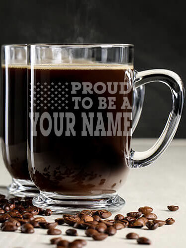 Family Flag : Coffee Mugs - Engraved