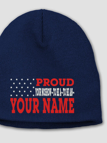 Family Flag : Embroidered Beanies