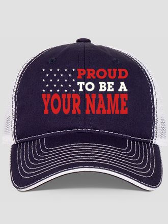 Family Flag : Embroidered Trucker Hats