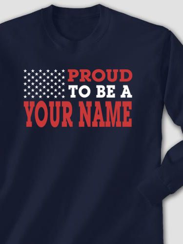 Family Flag : Printed Long Sleeves