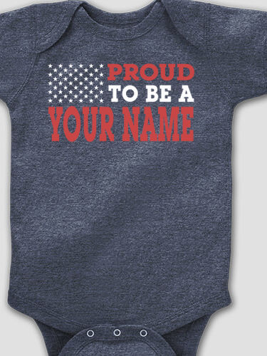 Family Flag : Printed Baby Bodysuits