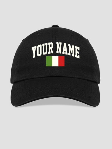 Italian Flag Varsity : Embroidered Baseball Hats