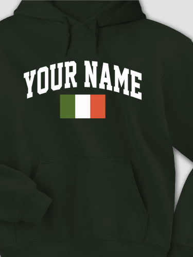 Italian Flag Varsity : Printed Hoodies