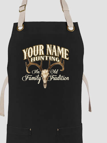 Hunting Family Tradition : Printed Canvas Work Aprons