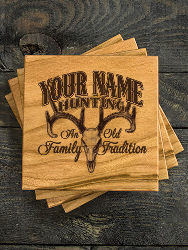 Hunting Family Tradition : Coasters - Engraved