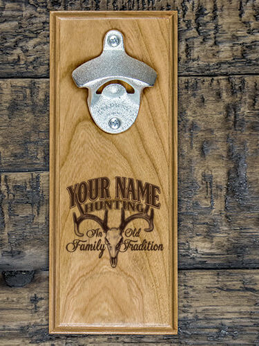 Hunting Family Tradition : Bottle Openers - Engraved