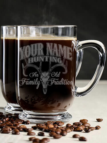 Hunting Family Tradition : Coffee Mugs - Engraved