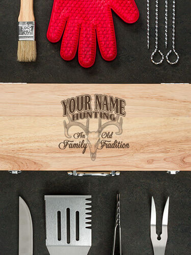 Hunting Family Tradition : 10 Piece BBQ Set