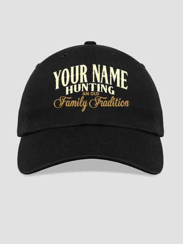 Hunting Family Tradition : Embroidered Baseball Hats