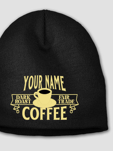 Coffee : Embroidered Beanies