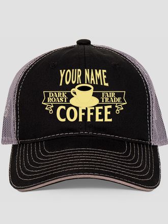 Coffee : Embroidered Trucker Hats
