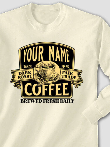 Coffee : Printed Long Sleeves
