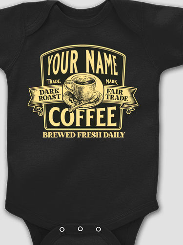 Coffee : Printed Baby Bodysuits
