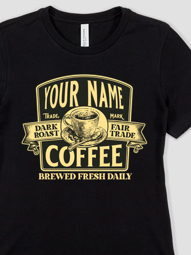 Coffee : Premium Ladies T-Shirts