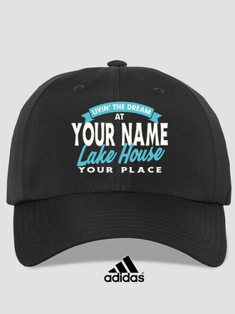 Livin' The Dream Lake House : Embroidered Adidas&reg; Hats
