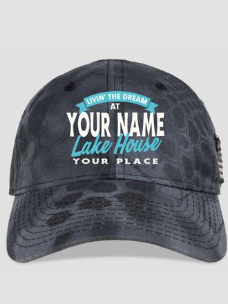 Livin' The Dream Lake House : Embroidered Kryptek Tactical Camo Hats
