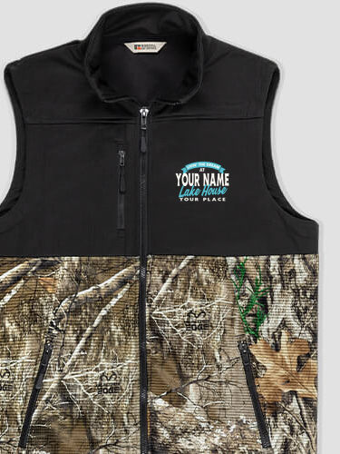 Livin' The Dream Lake House : Embroidered 2-Tone Camo Vests