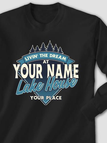 Livin' The Dream Lake House : Printed Long Sleeves