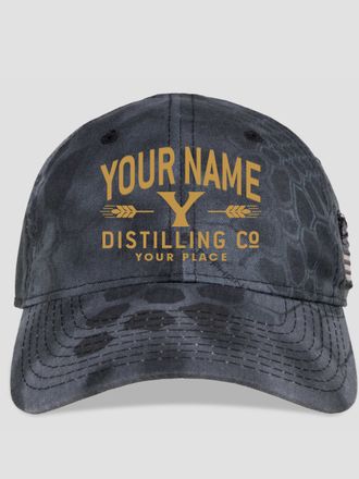 Distilling Company : Embroidered Kryptek Tactical Camo Hats