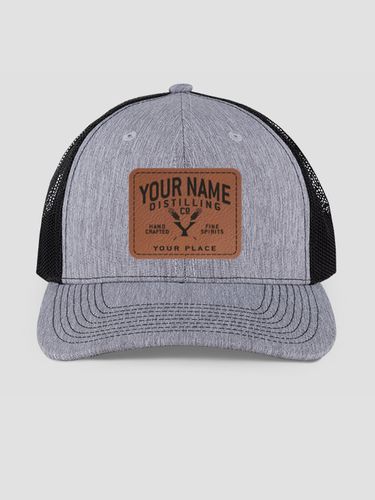 Distilling Company : Structured Trucker Hats with Patch