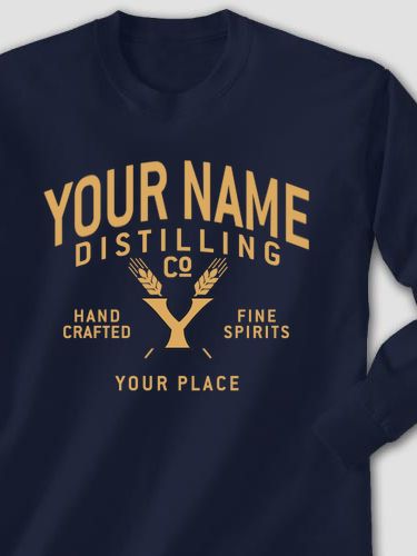 Distilling Company : Printed Long Sleeves