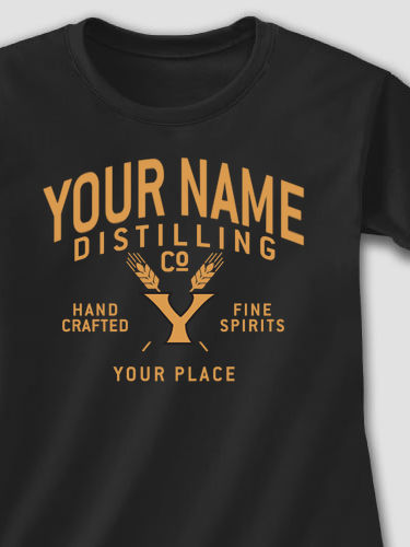 Distilling Company : Adult Ladies Fitted T-Shirt