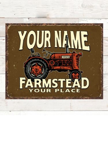 Farmstead : Tin Signs