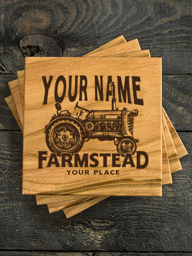 Farmstead : Coasters - Engraved