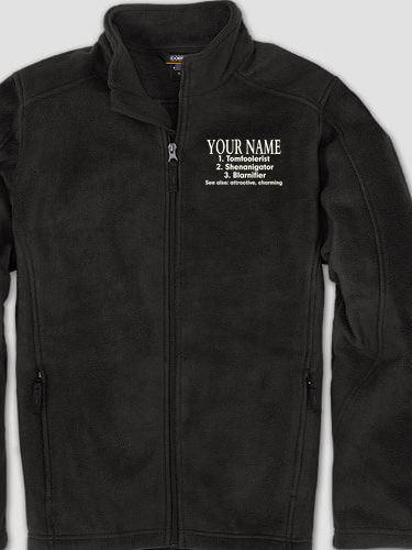 Irish Definition : Embroidered Fleece Jackets