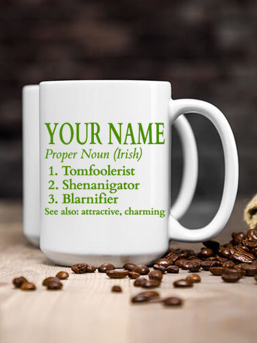 Irish Definition : Ceramic Coffee Mugs