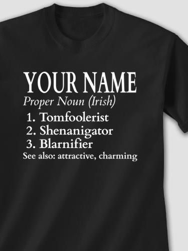 Irish Definition : Printed T-Shirts