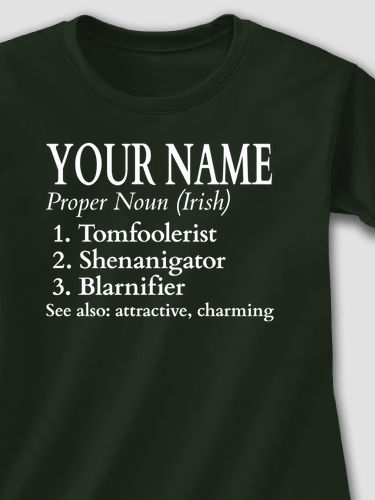 Irish Definition : Printed T-Shirts